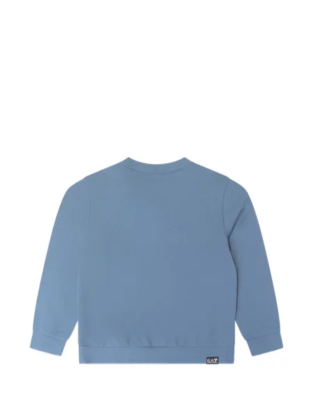 Bluza dziecięca Emporio Armani niebieska
