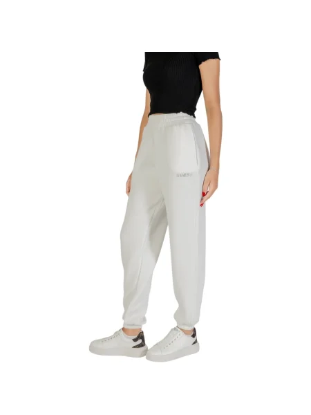 Pantaloni de jogging Guess alb