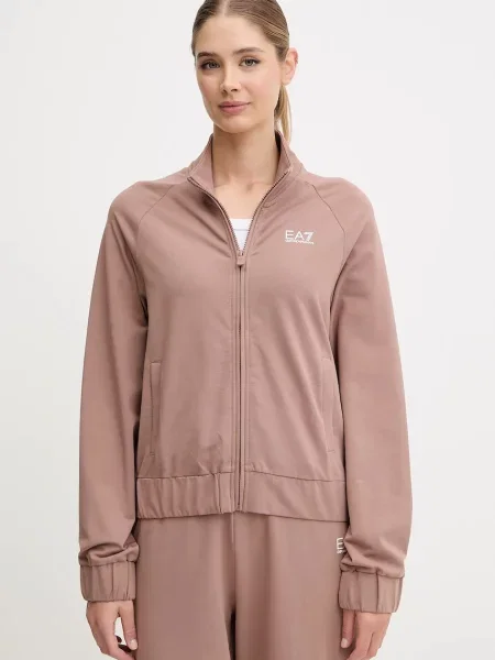 Костюмные брюки Ea7 Emporio Armani коричневые
