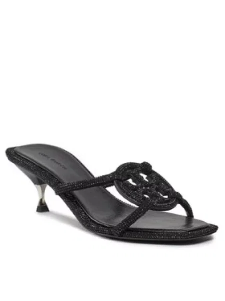 Pantofle Tory Burch černé