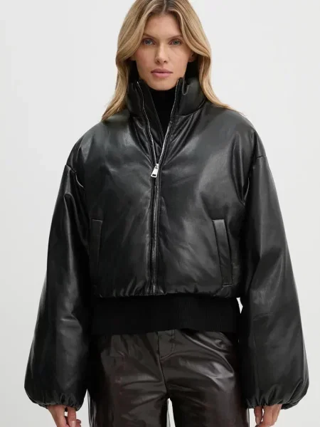 Nanushka kurtka puchowa LILIMA zimowa oversize czarny