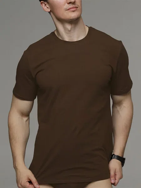 Футболка Libertine коричневая