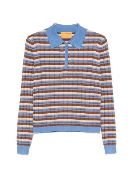 Tricou polo Guest In Residence albastru
