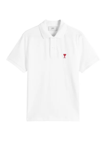 Polo Ami Paris w serca białe