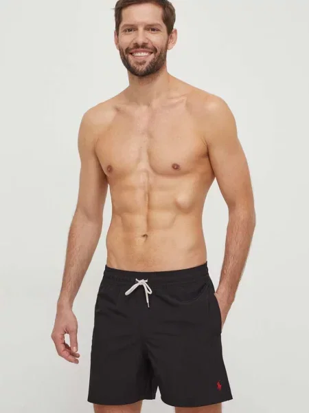 Kratke hlače za kupanje Polo Ralph Lauren crna