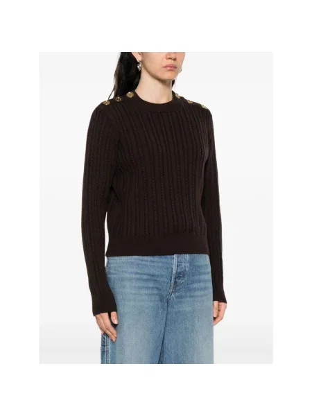 Sweter Golden Goose brązowy