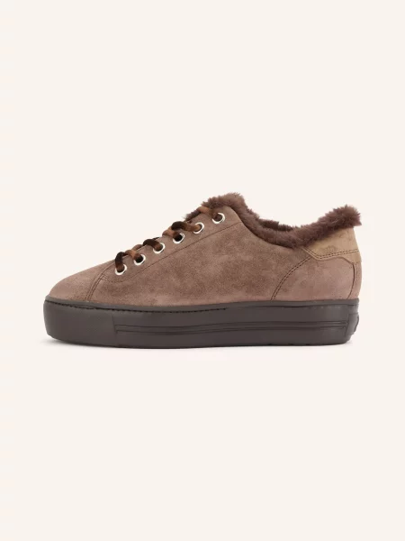 Paul Green Sneakersy tmavě hnědá zelené