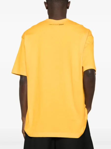 Marškinėliai Comme Des Garçons Shirt geltona