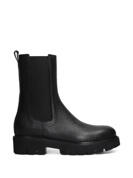 Botine chelsea Anna F. din piele negru