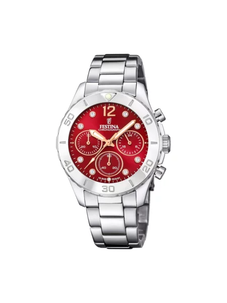 FESTINA Analogové hodinky Chronograph Boyfriend' fialová