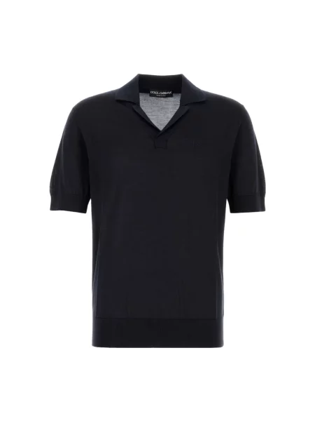 Koszulka polo Dolce And Gabbana czarna