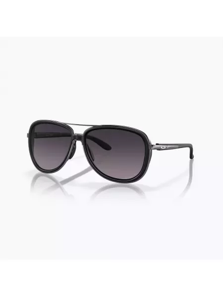 Okulary przeciwsłoneczne Oakley Split Time velvet black/prizm grey gradient czarne