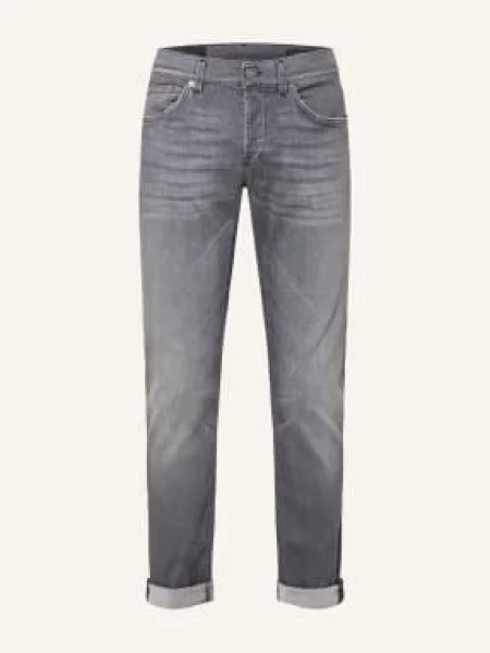 Dondup Dżinsy George Skinny Fit grau szare