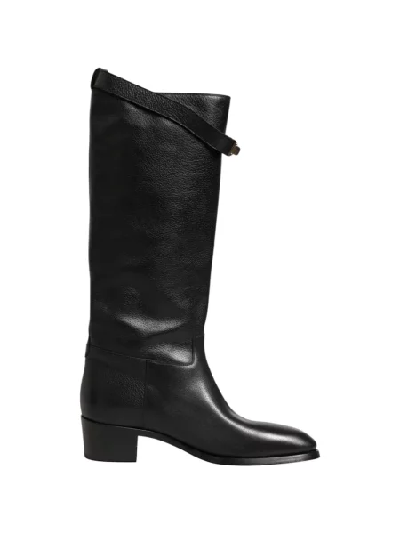 Cizme Dolce & Gabbana cu autograf negru