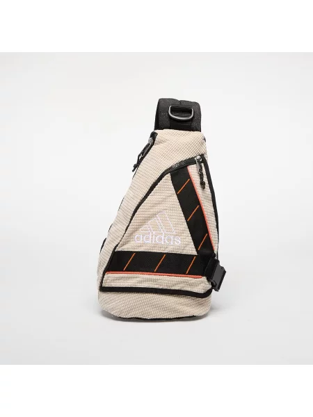 Раница adidas Originals малък с апликация бежово