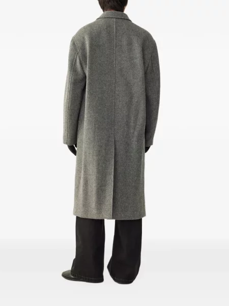 Palton Tomboy din tweed gri