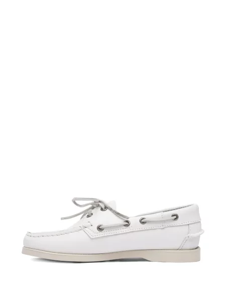 Кожени ниски обувки Sebago бяло