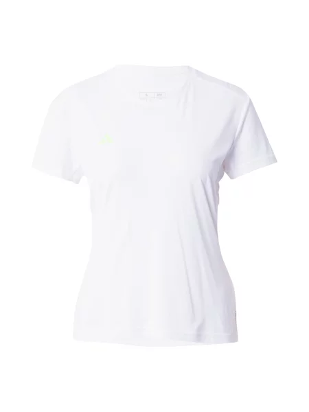 ADIDAS PERFORMANCE Tricou funcțional Adizero Essentials verde limetă alb