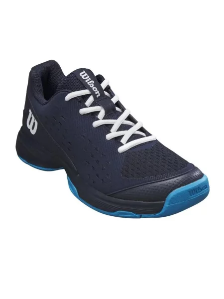 Buty tenisowe dla dzieci Wilson Rush Pro niebieskie