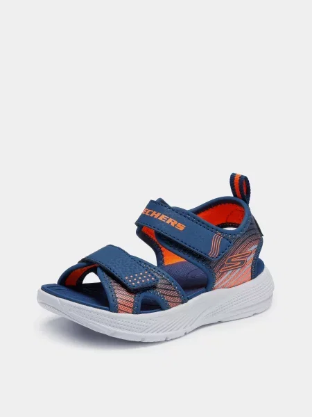 Дитячі Сандалії Skechers MICROSPEC-SPLASH штучна шкіра синій