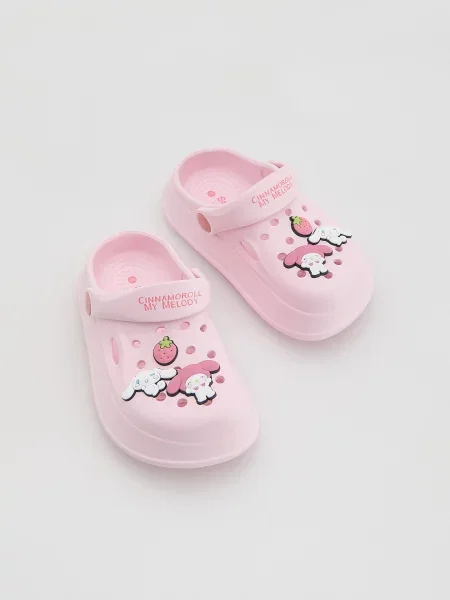Reserved Pantofle Hello Kitty & Friends pastelově růžová