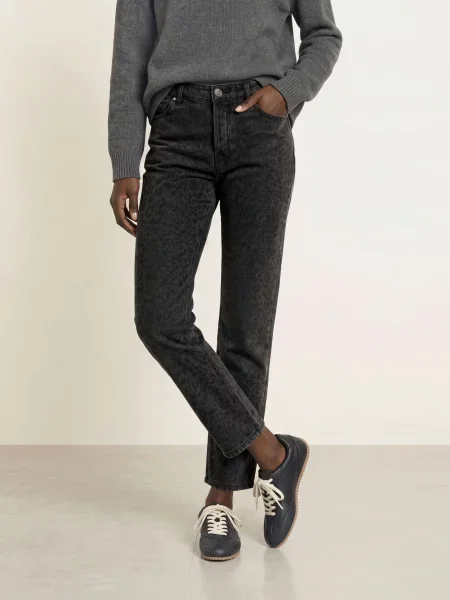 Juvia Jeansy Cropped Jill grau