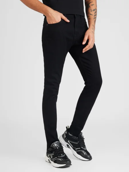 AÉROPOSTALE Jeans denim negru