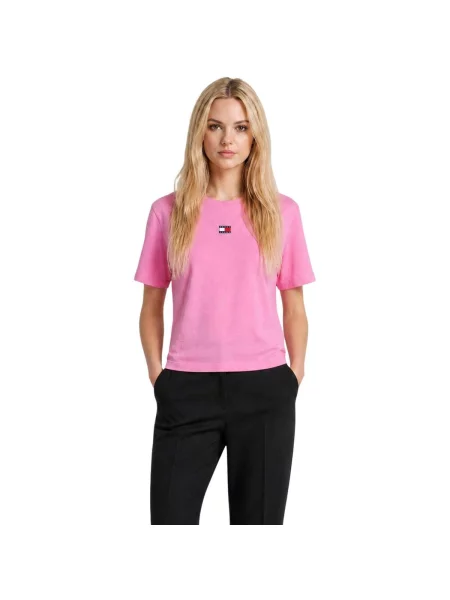 Tricou Tommy Hilfiger roșu