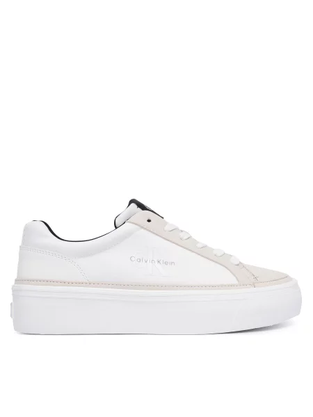 Superge Calvin Klein Vulc Flatf Laceup bela