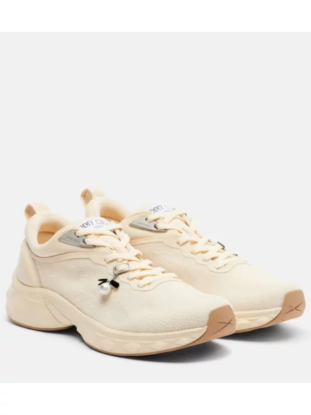 Sneakerși Jimmy Choo alergare alb