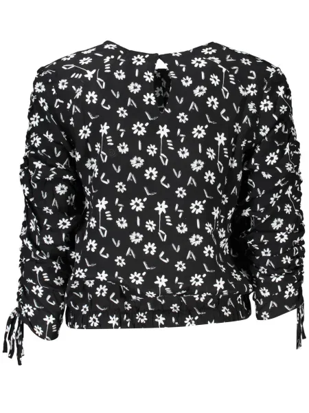 Koszula Desigual z długim rękawem czarna