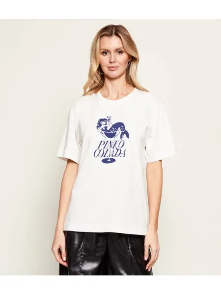 Pinko Tricou STREPITOSO | regular fit alb
