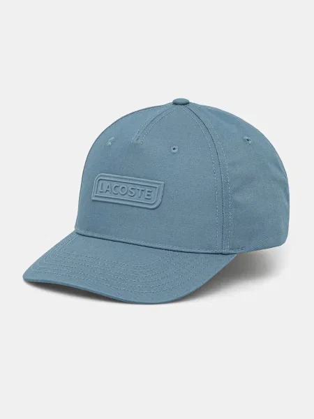 Lacoste czapka z daszkiem niebieska