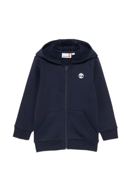 Bluza z kapturem dziecięca Timberland niebieska
