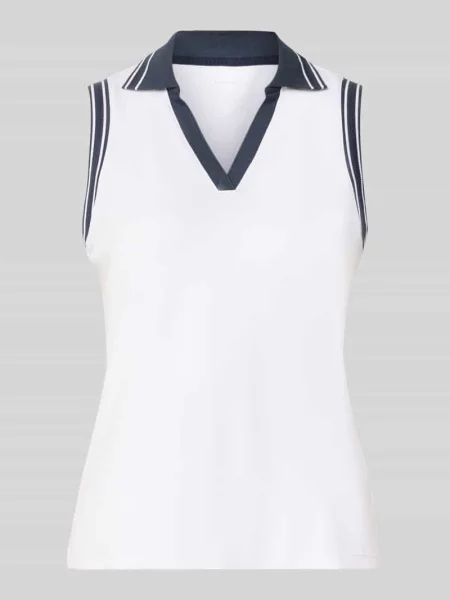 Koszulka polo o kroju regular fit z mieszanka lyocellu model Isaac' Varley biała
