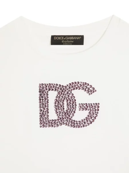 Dětské tričko Dolce & Gabbana bílé