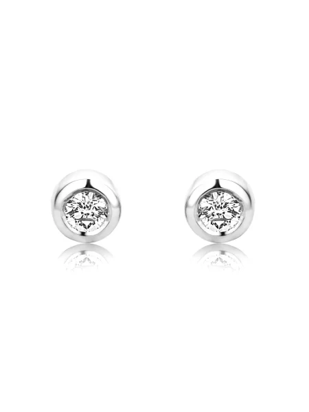 DIAMANT LETERNEL Naušnice srebro