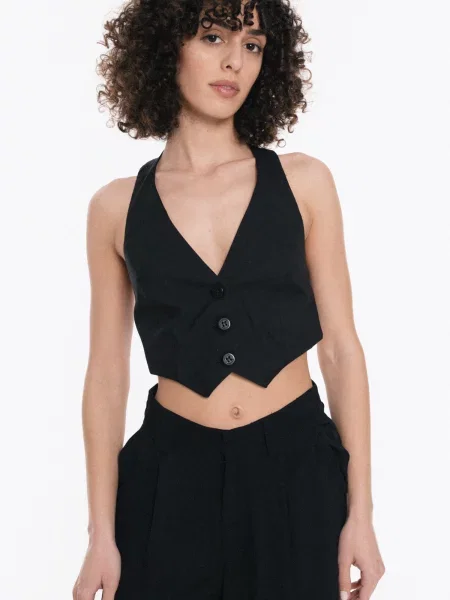 Vestă de costum Scoop' negru
