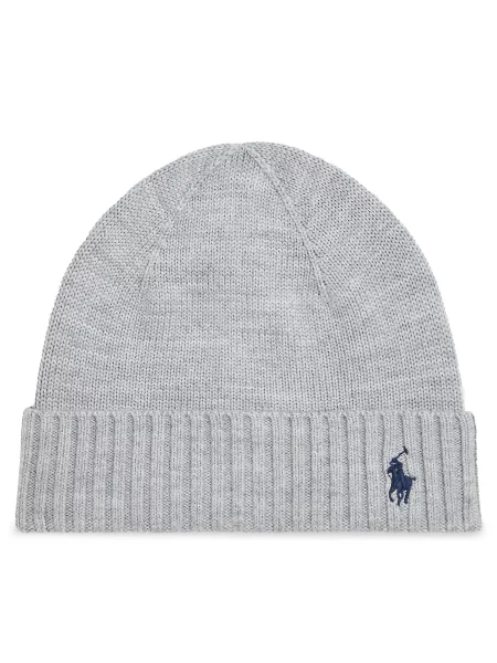 Kepurė Polo Ralph Lauren pilka
