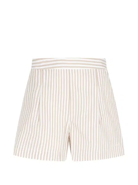 Pantaloni scurți Mc2 Saint Barth alb