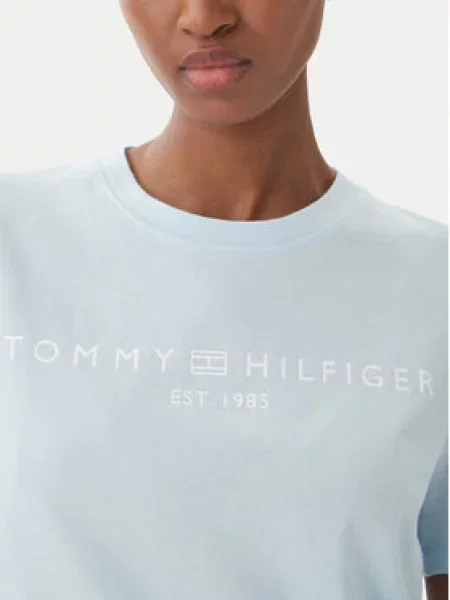 TOMMY HILFIGER Majica svetlo / bela modra
