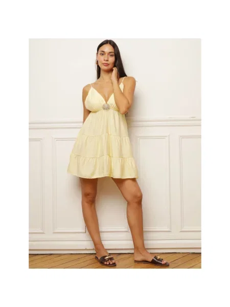 Rochie La Modeuse galben