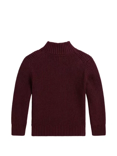 Sweter dziecięcy Polo Ralph Lauren czerwony