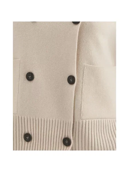 Sweter Alpha Studio wełniany beżowy