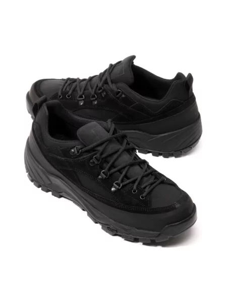 Sneakersy Ten C skórzane czarne