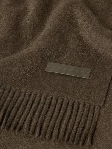 Fular Zegna din cașmir verde