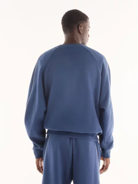 Флисовый свитер New Balance синий