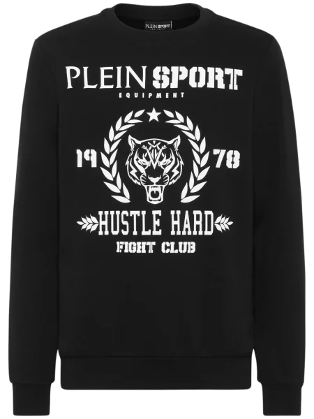Hanorac Plein Sport cu imagine negru