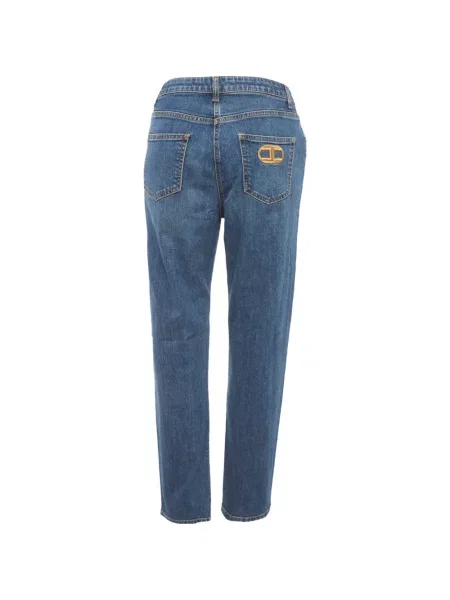 Слаб дънки skinny fit Elisabetta Franchi синьо