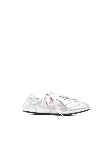 Buty do tenisa Repetto skórzane do tenisa szare
